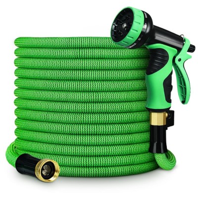 Factory Price Flexible Garden Hose Set Expandable Water Hose Magic Hose with All Solid Brass Fittings for Home & Garden