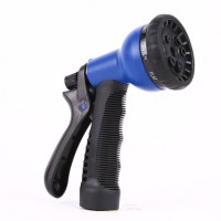 Expandable water garden hose spray gun nozzle,garden water spray nozzles, plastic garden hose nozzle